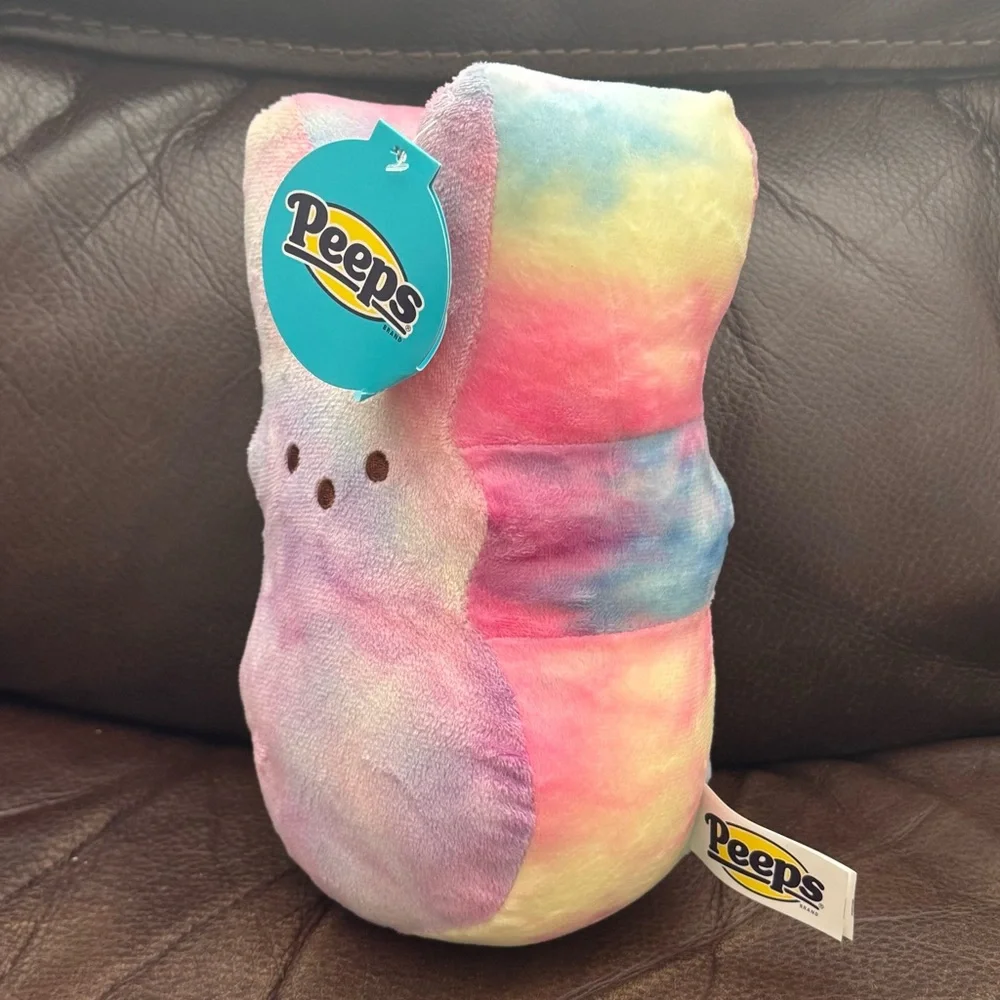 Peeps Tie Dye Plush Bunny